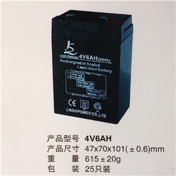 蓄电池4V6AH